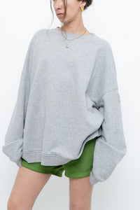 ALO x Grey Oversized Crewneck (S-XXL)