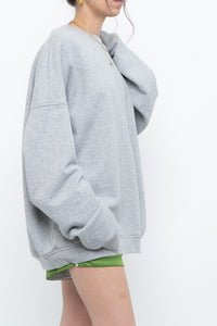 ALO x Grey Oversized Crewneck (S-XXL)