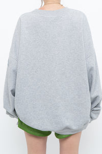ALO x Grey Oversized Crewneck (S-XXL)