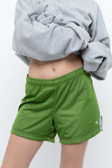 Vintage x PUMA Green Track Short (M, L)