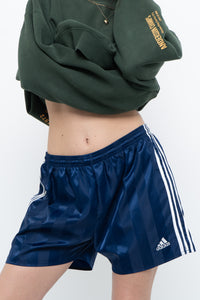 Vintage x ADIDAS Navy Striped Short (XS)