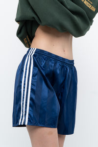 Vintage x ADIDAS Navy Striped Short (XS)