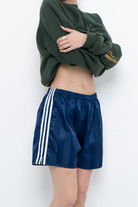 Vintage x ADIDAS Navy Striped Short (XS)