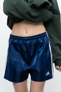 Vintage x ADIDAS Navy Striped Short (XS)