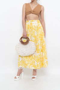 Vintage x Wooden, Crochet Purse