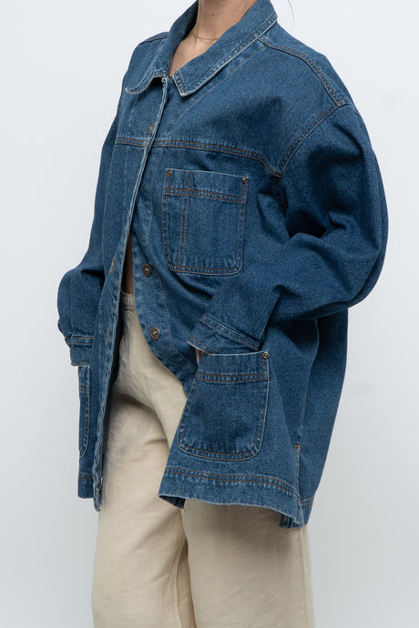 Vintage x NEVADA Midwash Denim Carpenter Jacket (XS-L)