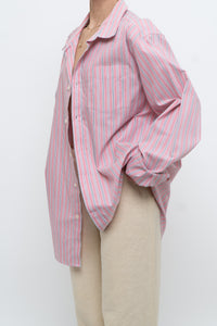 Vintage x EDDIE BAUER Pink Striped Buttonup (S-XL)