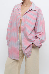 Vintage x EDDIE BAUER Pink Striped Buttonup (S-XL)