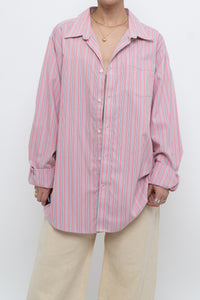 Vintage x EDDIE BAUER Pink Striped Buttonup (S-XL)