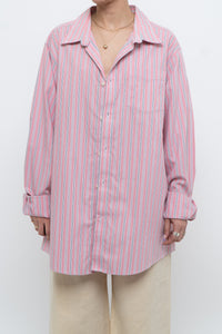 Vintage x EDDIE BAUER Pink Striped Buttonup (S-XL)