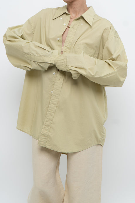 Vintage x EDDIE BAUER Light Green Cotton Buttonup (XS-XL)