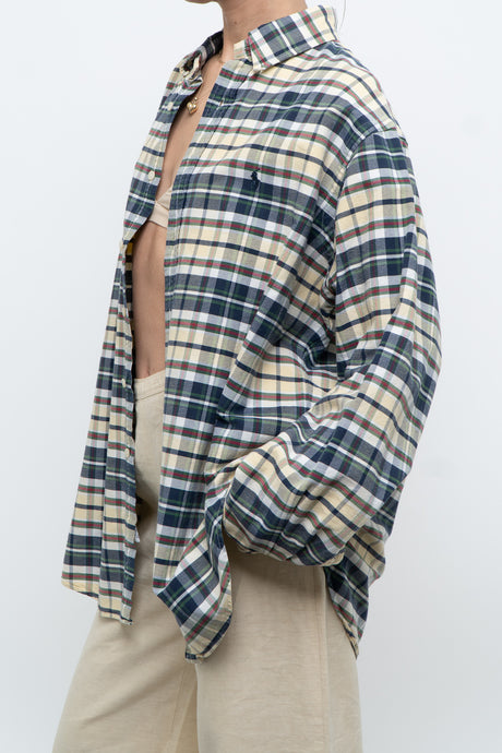 Vintage x RALPH LAUREN Cotton Plaid Buttonup (XS-L)
