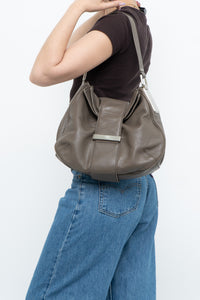 Vintage x BANANA REPUBLIC Grey Soft Leather Purse