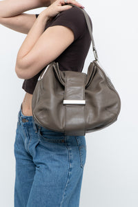Vintage x BANANA REPUBLIC Grey Soft Leather Purse