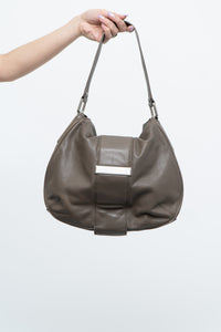 Vintage x BANANA REPUBLIC Grey Soft Leather Purse