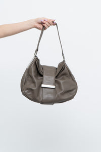Vintage x BANANA REPUBLIC Grey Soft Leather Purse
