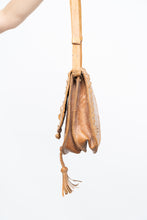 Load image into Gallery viewer, Vintage x 80S Genuine Croc Faded Leather Crossbody