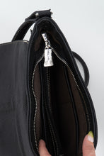 Load image into Gallery viewer, TRINITY RANCH x Black Pebble Leather Pony Hair Crossbody