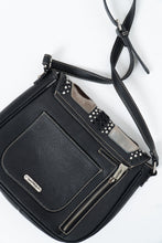 Load image into Gallery viewer, TRINITY RANCH x Black Pebble Leather Pony Hair Crossbody
