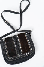 Load image into Gallery viewer, TRINITY RANCH x Black Pebble Leather Pony Hair Crossbody