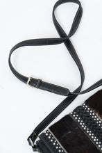 Load image into Gallery viewer, TRINITY RANCH x Black Pebble Leather Pony Hair Crossbody