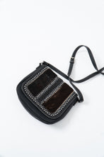 Load image into Gallery viewer, TRINITY RANCH x Black Pebble Leather Pony Hair Crossbody