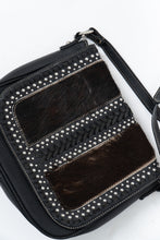 Load image into Gallery viewer, TRINITY RANCH x Black Pebble Leather Pony Hair Crossbody
