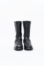 Load image into Gallery viewer, FRYE x Black Leather Harness Boot (8.5M, 9.5W)
