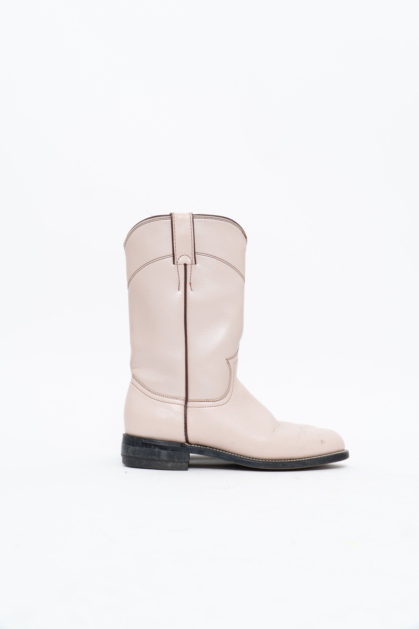 Vintage x DIAMOND J Pale Pink Cowboy Boot (5W)