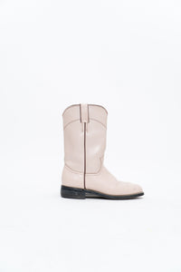 Vintage x DIAMOND J Pale Pink Cowboy Boot (5W)