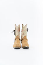 Load image into Gallery viewer, Vintage x Tan Floral Chain Deadstock Cowboy Boot (6.5W)