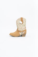 Load image into Gallery viewer, Vintage x Tan Floral Chain Deadstock Cowboy Boot (6.5W)