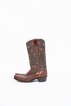 Load image into Gallery viewer, Vintage x FRYE Floral Embroidered Leather Cowboy Boot (6-6.5W)