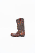 Load image into Gallery viewer, Vintage x FRYE Floral Embroidered Leather Cowboy Boot (6-6.5W)