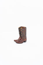 Load image into Gallery viewer, Vintage x FRYE Floral Embroidered Leather Cowboy Boot (6-6.5W)