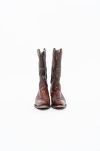 Load image into Gallery viewer, Vintage x FRYE Floral Embroidered Leather Cowboy Boot (6-6.5W)