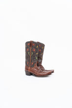 Load image into Gallery viewer, Vintage x FRYE Floral Embroidered Leather Cowboy Boot (6-6.5W)