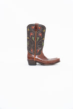 Load image into Gallery viewer, Vintage x FRYE Floral Embroidered Leather Cowboy Boot (6-6.5W)