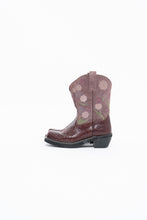 Load image into Gallery viewer, ARIAT x Purple Leather, Suede Floral Cowboy Boot (9W)