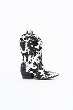 Load image into Gallery viewer, DINGO x Cow Print Pony Hair Western Boots (6.5W)