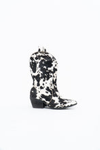 Load image into Gallery viewer, DINGO x Cow Print Pony Hair Western Boots (6.5W)