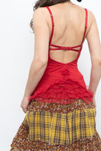 Load image into Gallery viewer, Modern x LA SENZA Red Mesh Lingerie Top (XS, S)