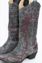 Load image into Gallery viewer, Vintage x CORRAL Lightning Leather Cowboy Boot (6-7W)