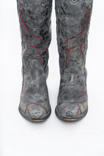 Load image into Gallery viewer, Vintage x CORRAL Lightning Leather Cowboy Boot (6-7W)