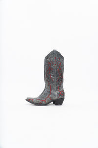 Vintage x CORRAL Lightning Leather Cowboy Boot (6-7W)