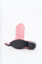 Load image into Gallery viewer, Vintage x Pink Leather Cowboy Boot (5W)