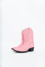 Load image into Gallery viewer, Vintage x Pink Leather Cowboy Boot (5W)