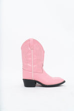 Load image into Gallery viewer, Vintage x Pink Leather Cowboy Boot (5W)