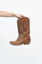 Load image into Gallery viewer, Vintage x DURANGO x Faded Brown Leather Cowboy Boot (6.5, 7)