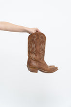 Load image into Gallery viewer, Vintage x DURANGO x Faded Brown Leather Cowboy Boot (6.5, 7)